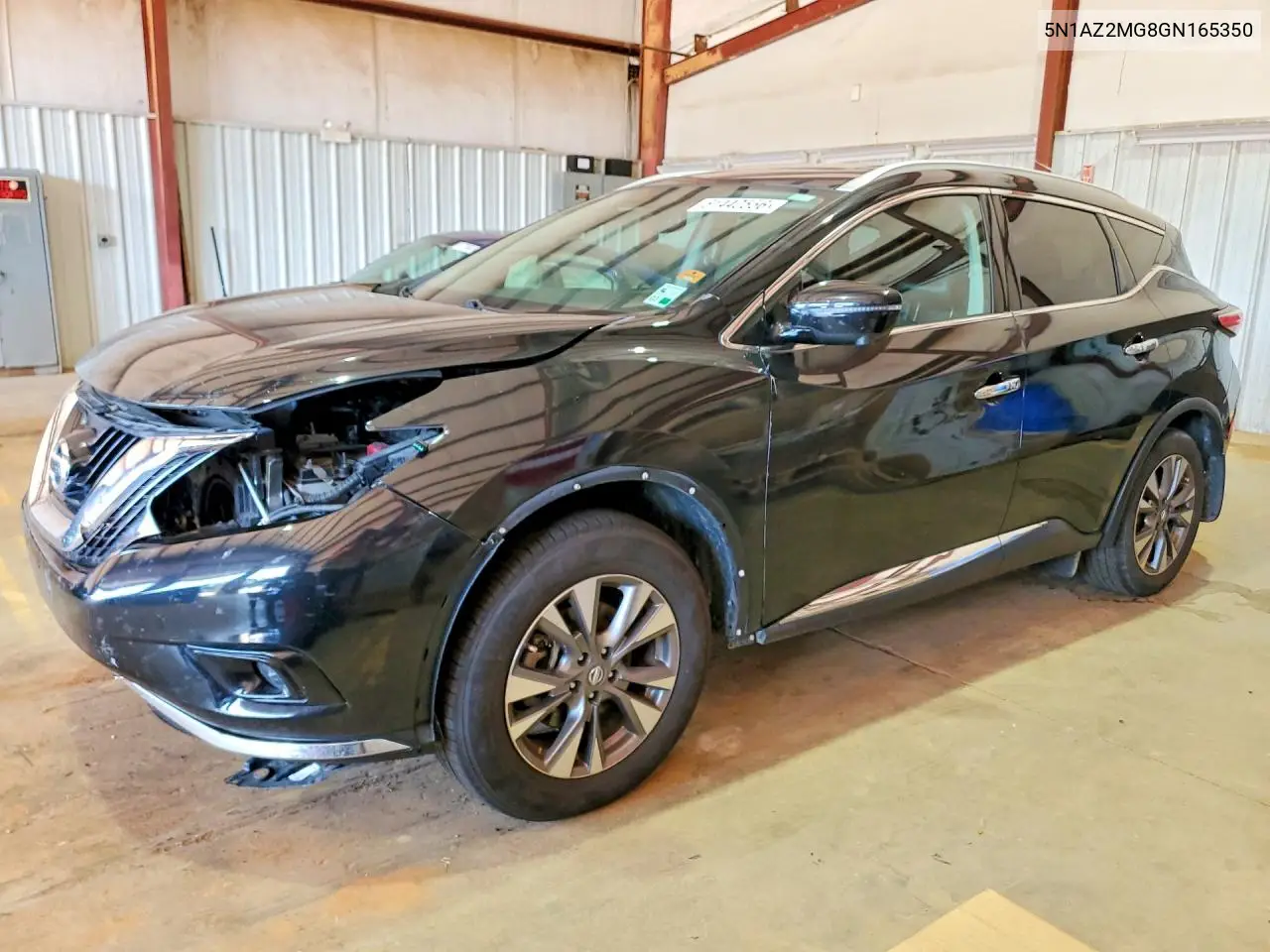 2016 Nissan Murano Sl VIN: 5N1AZ2MG8GN165350 Lot: 61440556