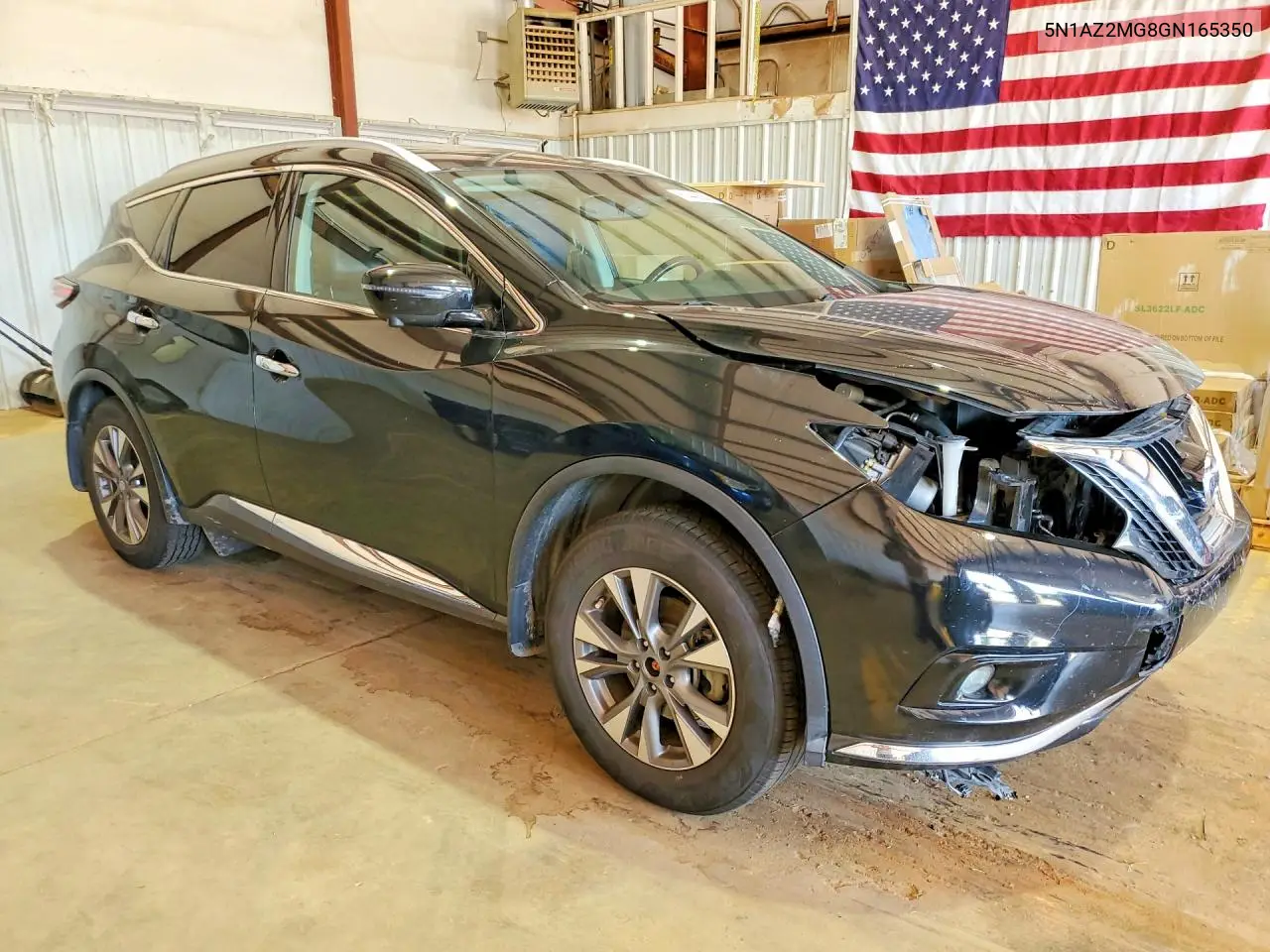 2016 Nissan Murano Sl VIN: 5N1AZ2MG8GN165350 Lot: 61440556