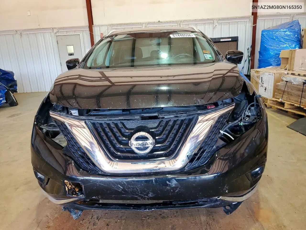 2016 Nissan Murano Sl VIN: 5N1AZ2MG8GN165350 Lot: 61440556