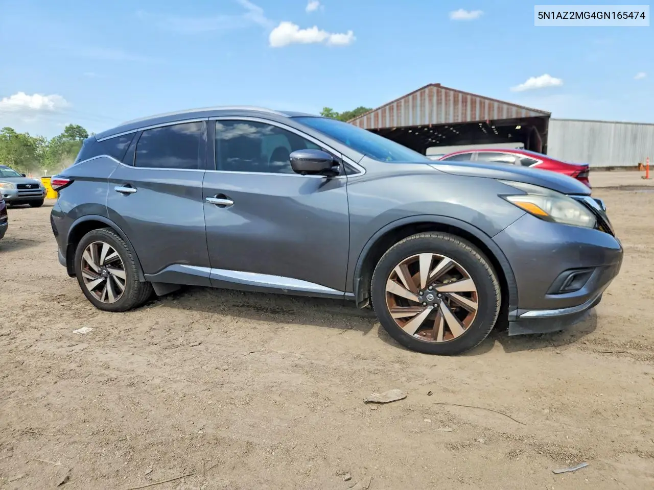 2016 Nissan Murano Platinum VIN: 5N1AZ2MG4GN165474 Lot: 61482486