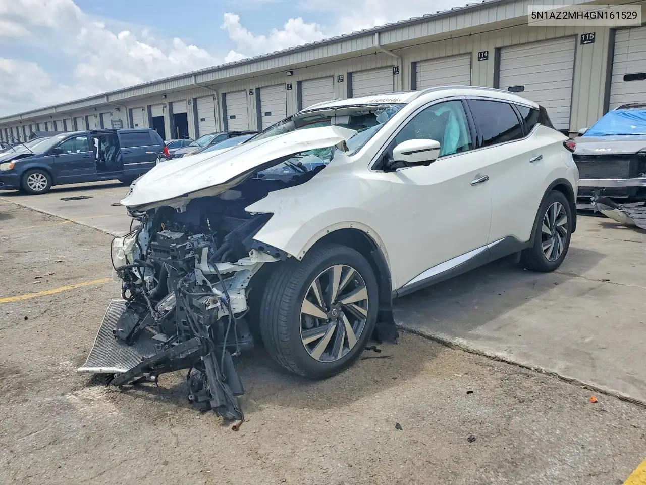 2016 Nissan Murano Platinum VIN: 5N1AZ2MH4GN161529 Lot: 61543146