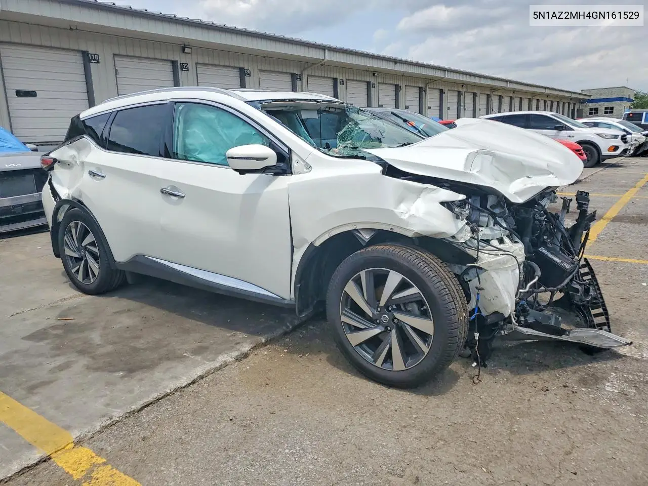 2016 Nissan Murano Platinum VIN: 5N1AZ2MH4GN161529 Lot: 61543146