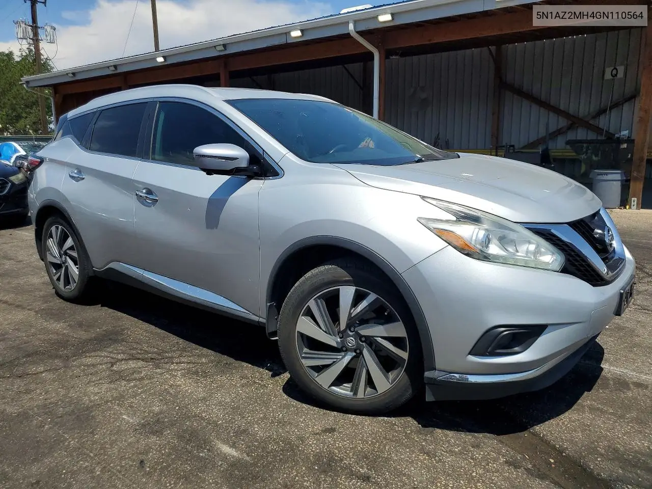 2016 Nissan Murano Platinum VIN: 5N1AZ2MH4GN110564 Lot: 62149136