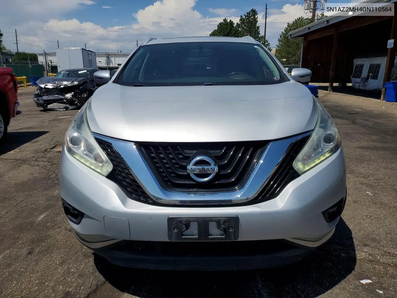 2016 Nissan Murano Platinum VIN: 5N1AZ2MH4GN110564 Lot: 62149136