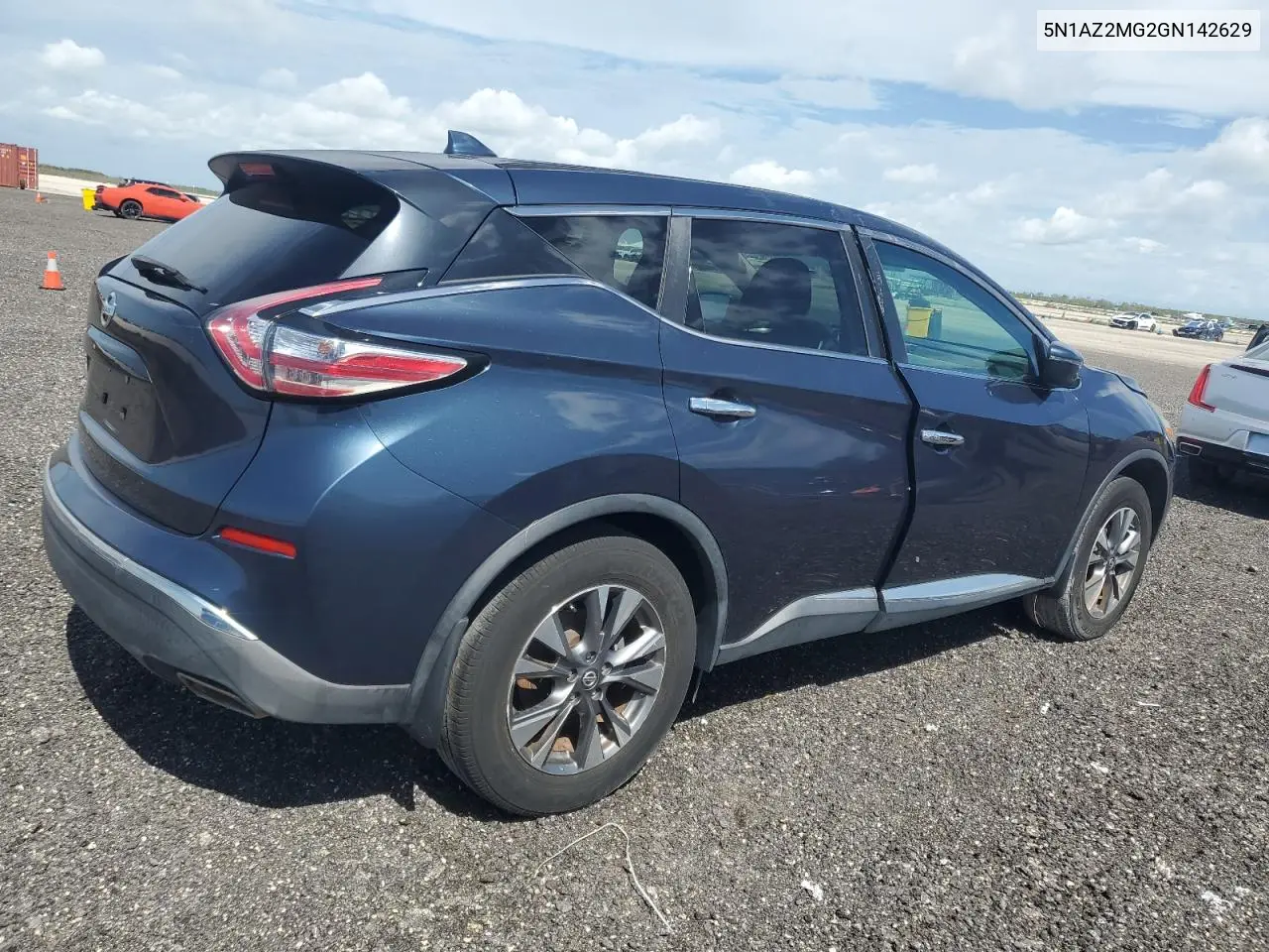 2016 Nissan Murano S VIN: 5N1AZ2MG2GN142629 Lot: 68209895
