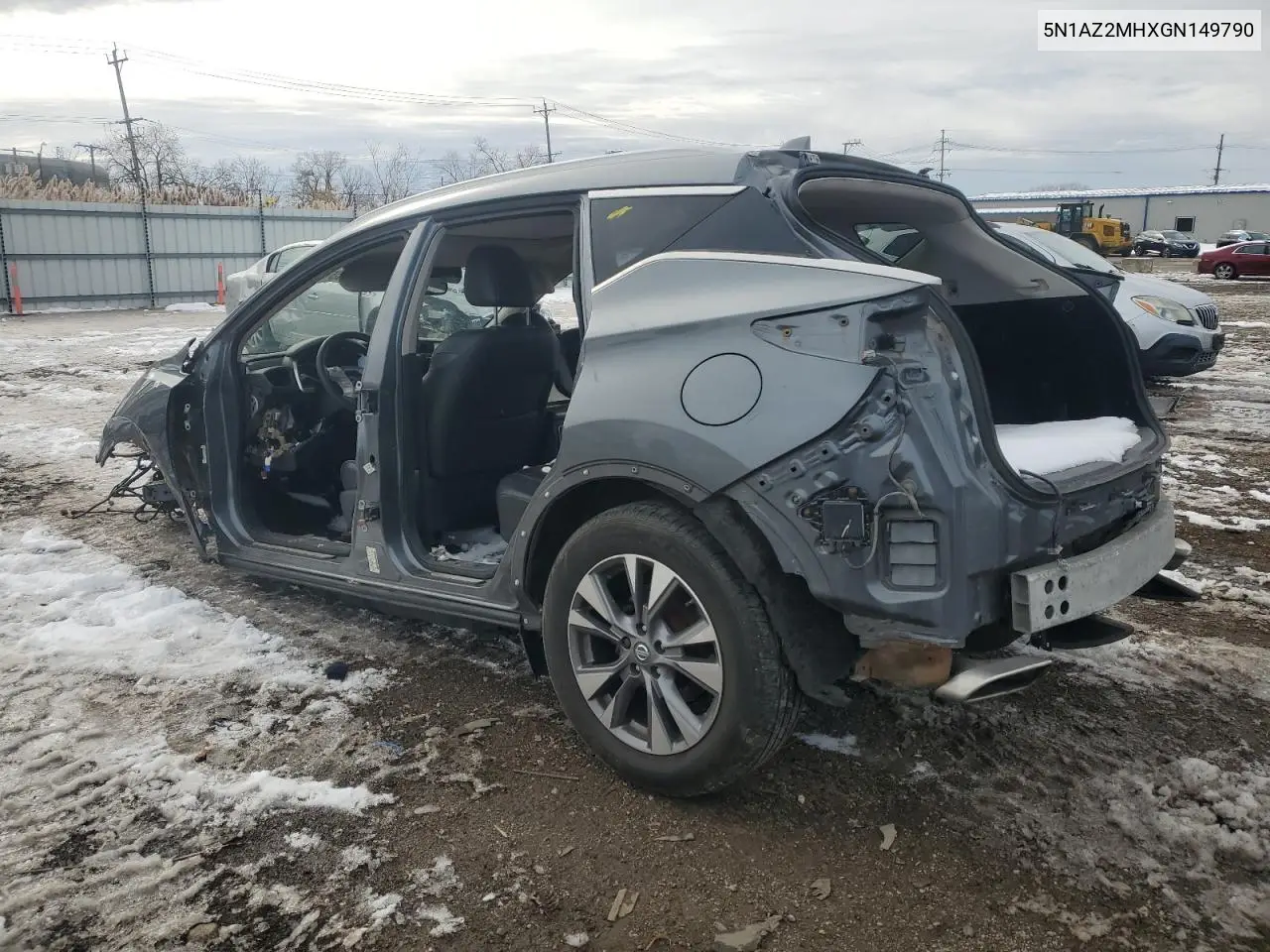 5N1AZ2MHXGN149790 2016 Nissan Murano S