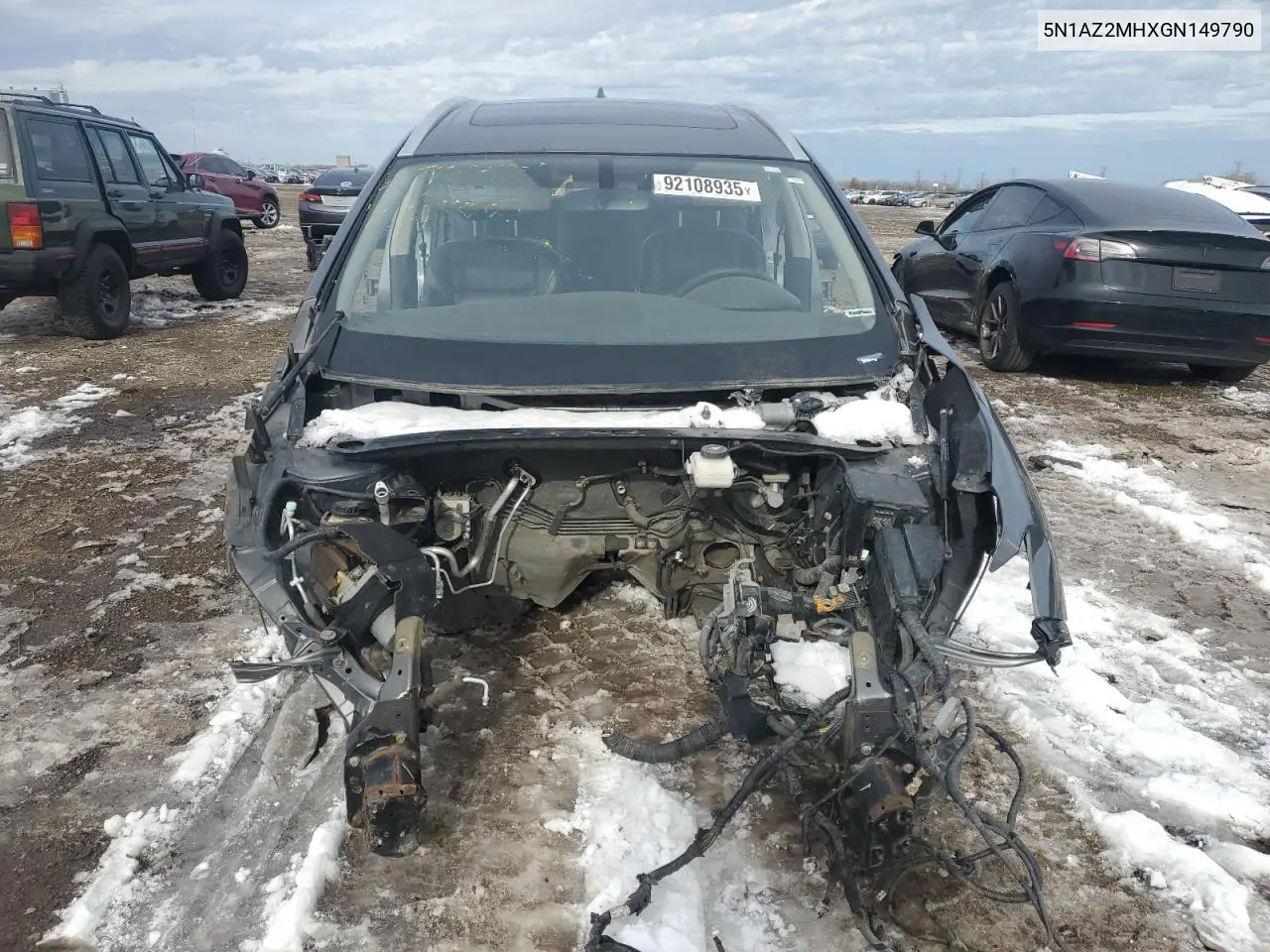 5N1AZ2MHXGN149790 2016 Nissan Murano S