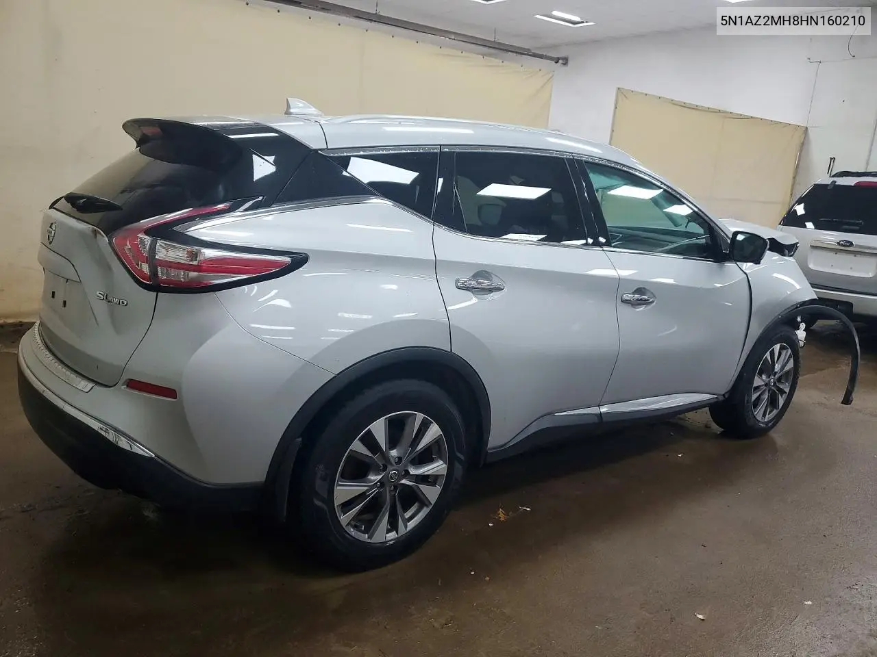 2017 Nissan Murano Sl VIN: 5N1AZ2MH8HN160210 Lot: 55899356