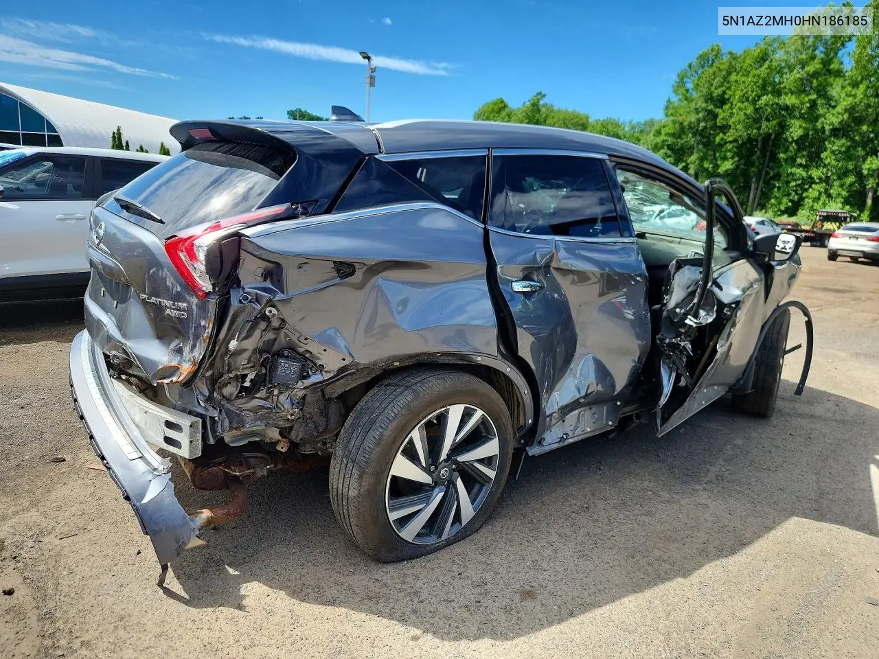 2017 Nissan Murano Platinum VIN: 5N1AZ2MH0HN186185 Lot: 56852036