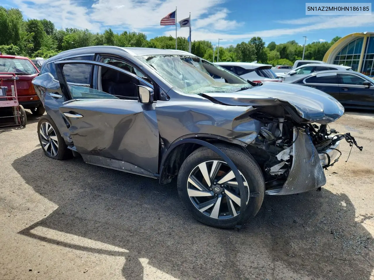 2017 Nissan Murano Platinum VIN: 5N1AZ2MH0HN186185 Lot: 56852036