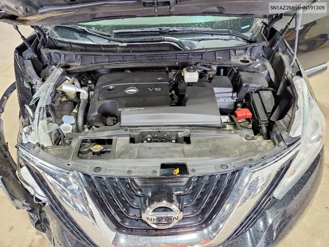2017 Nissan Murano Sl VIN: 5N1AZ2MH6HN191309 Lot: 57729586