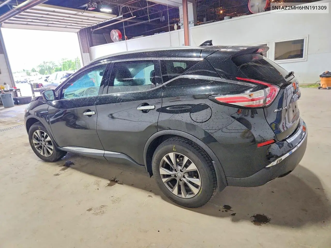 2017 Nissan Murano Sl VIN: 5N1AZ2MH6HN191309 Lot: 57729586