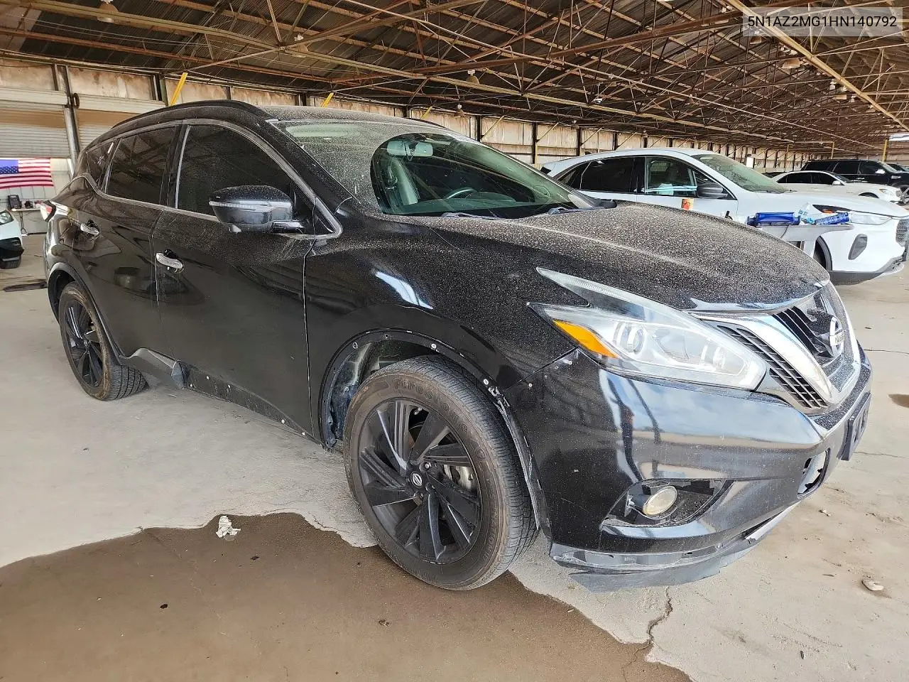 2017 Nissan Murano Platinum VIN: 5N1AZ2MG1HN140792 Lot: 60528456