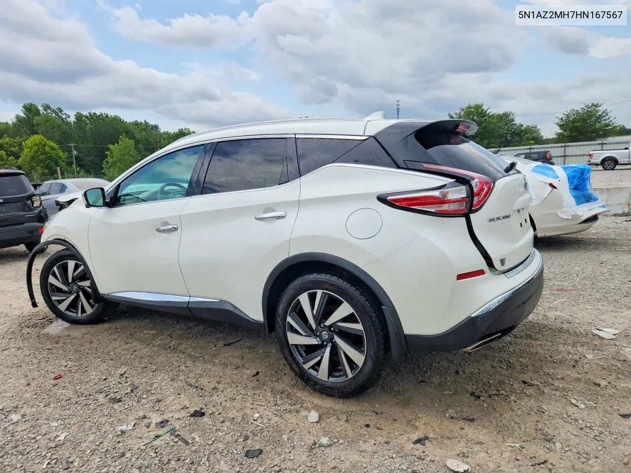 2017 Nissan Murano Platinum VIN: 5N1AZ2MH7HN167567 Lot: 60593646