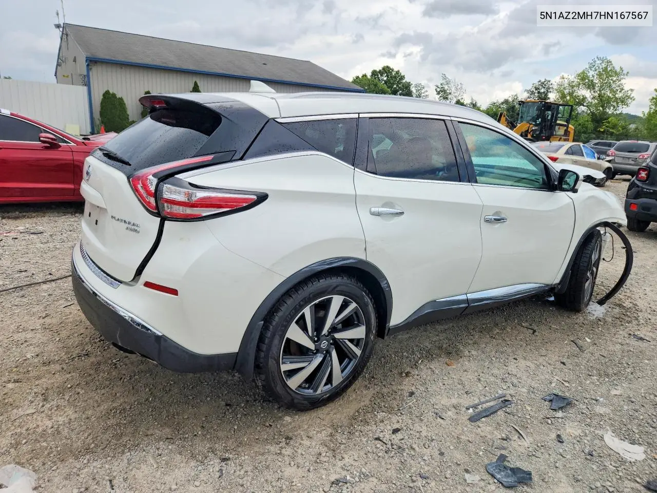 2017 Nissan Murano Platinum VIN: 5N1AZ2MH7HN167567 Lot: 60593646