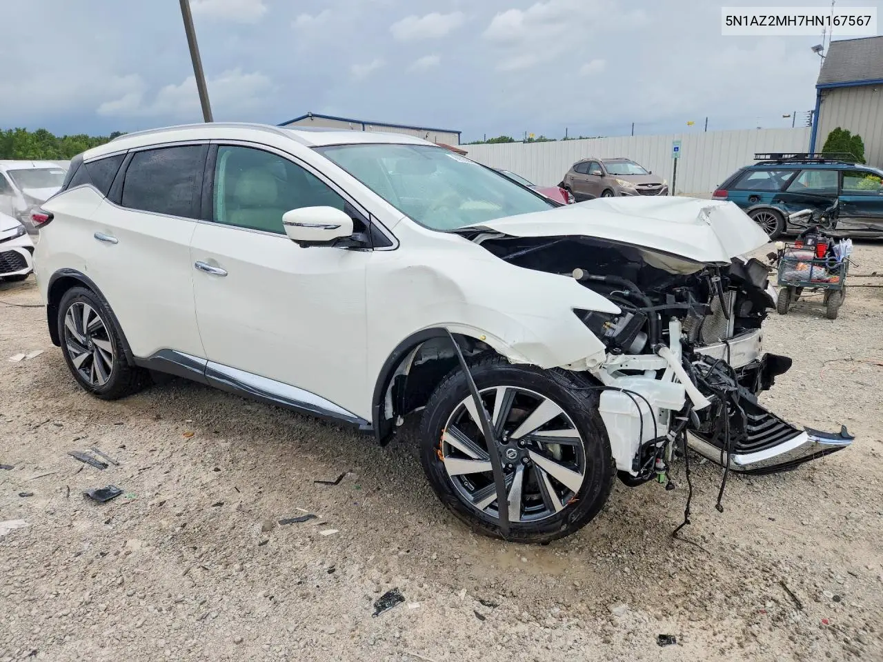 2017 Nissan Murano Platinum VIN: 5N1AZ2MH7HN167567 Lot: 60593646