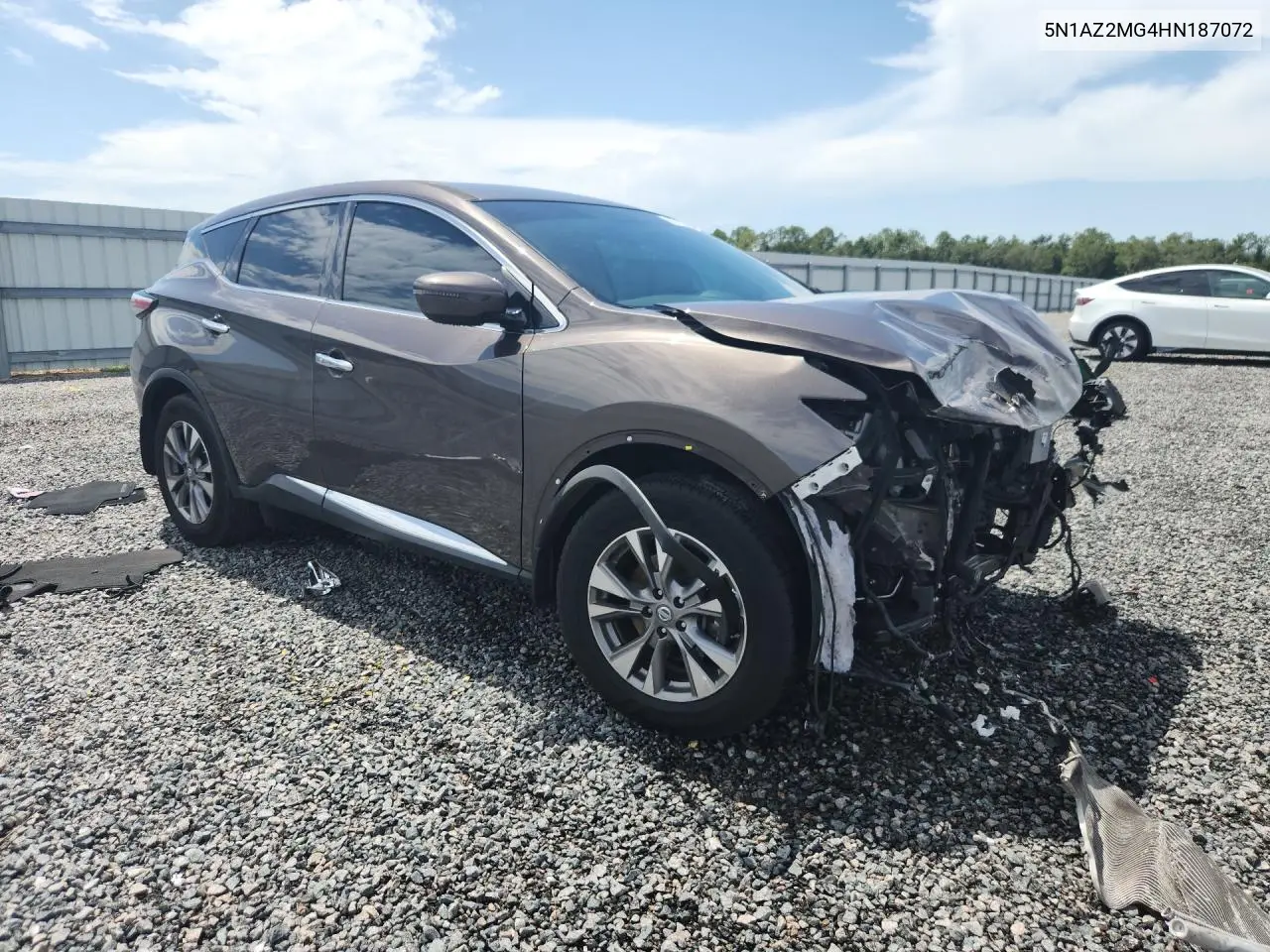 2017 Nissan Murano S VIN: 5N1AZ2MG4HN187072 Lot: 60709356