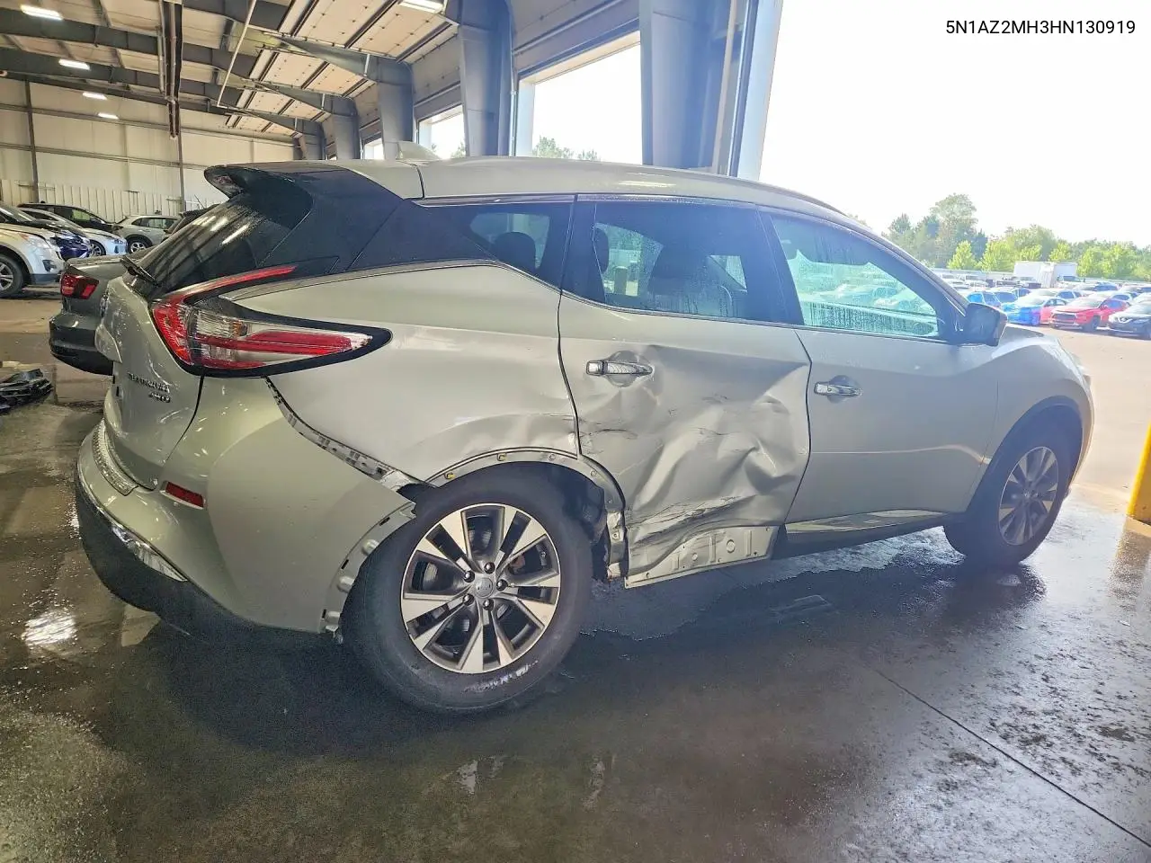 2017 Nissan Murano Sl VIN: 5N1AZ2MH3HN130919 Lot: 61143666