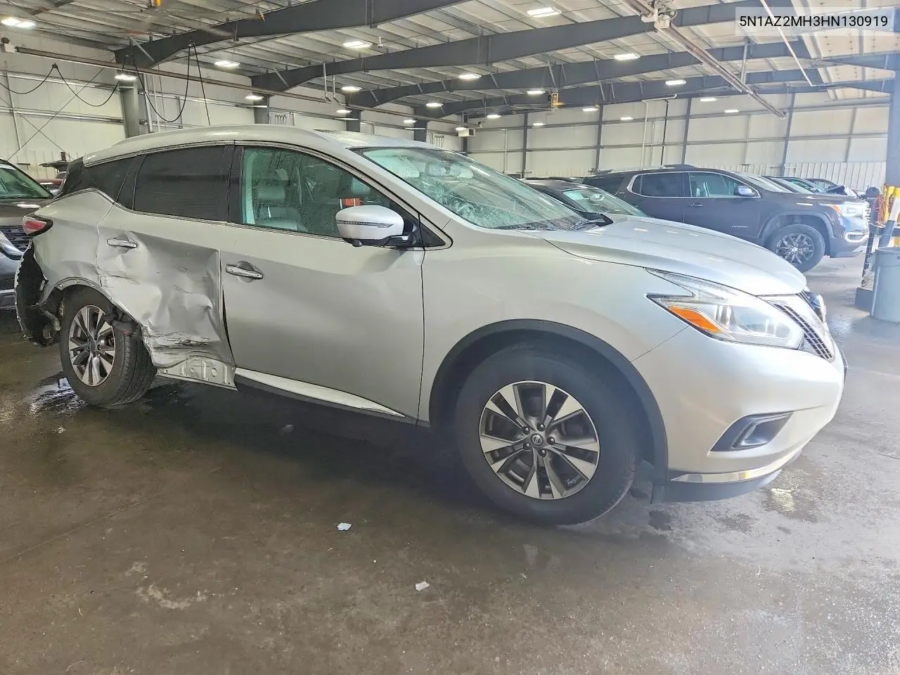 2017 Nissan Murano Sl VIN: 5N1AZ2MH3HN130919 Lot: 61143666