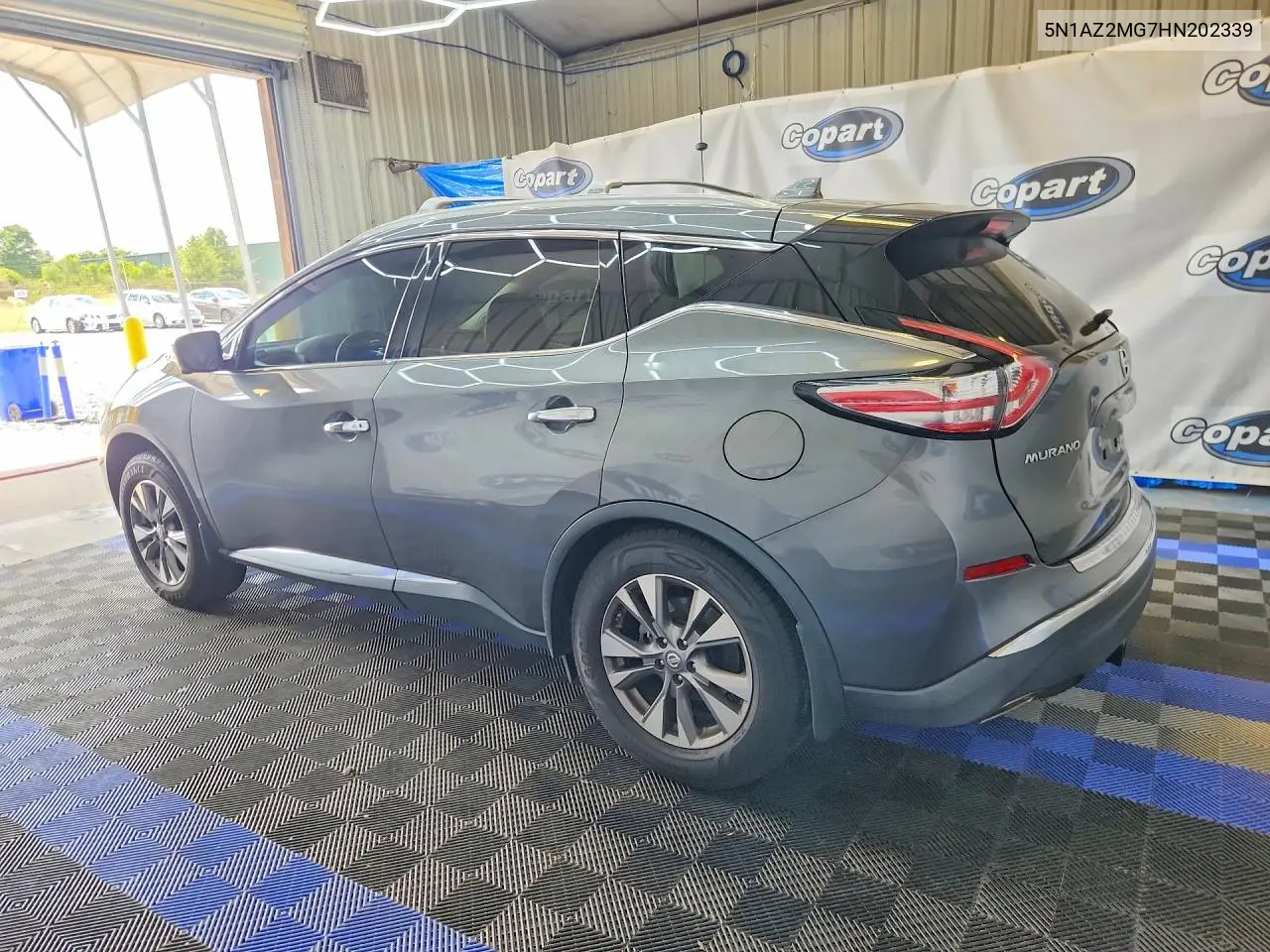 2017 Nissan Murano Sl VIN: 5N1AZ2MG7HN202339 Lot: 61147056