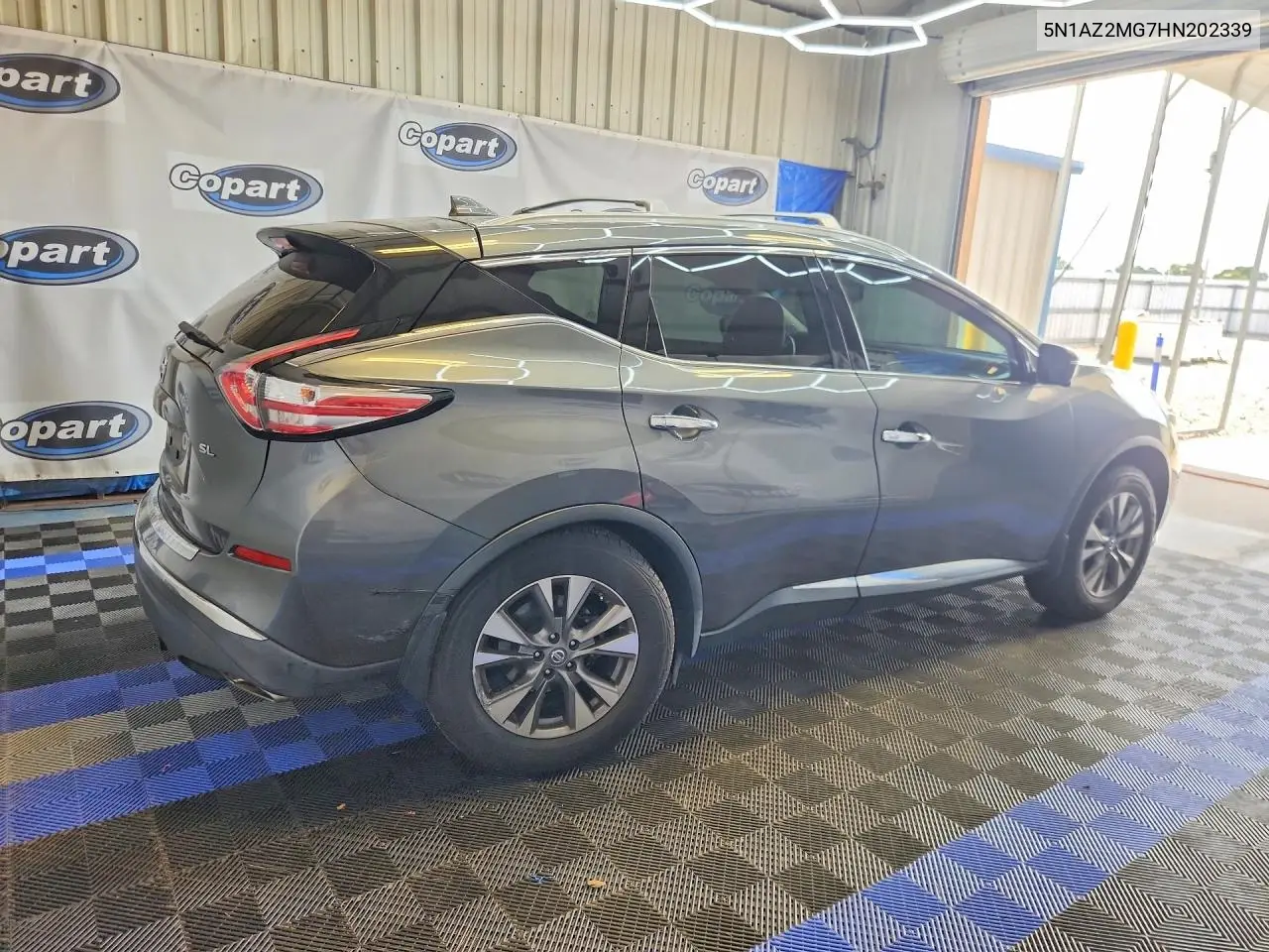 2017 Nissan Murano Sl VIN: 5N1AZ2MG7HN202339 Lot: 61147056
