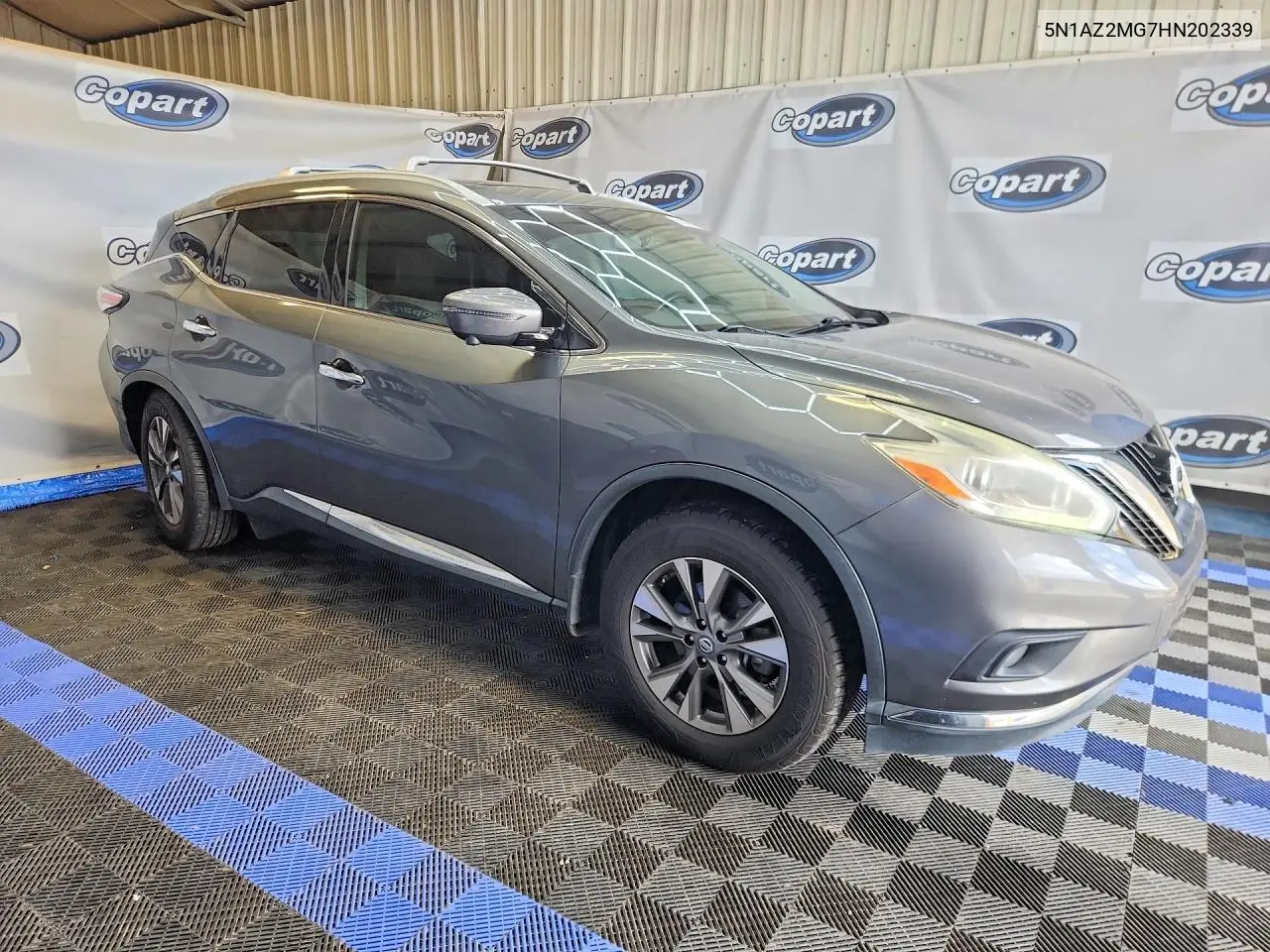 2017 Nissan Murano Sl VIN: 5N1AZ2MG7HN202339 Lot: 61147056