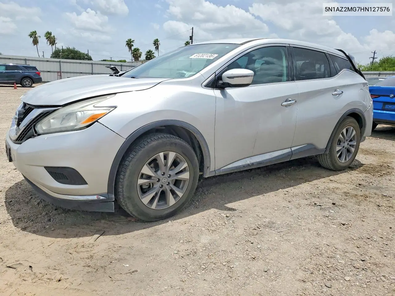 2017 Nissan Murano S VIN: 5N1AZ2MG7HN127576 Lot: 61202136