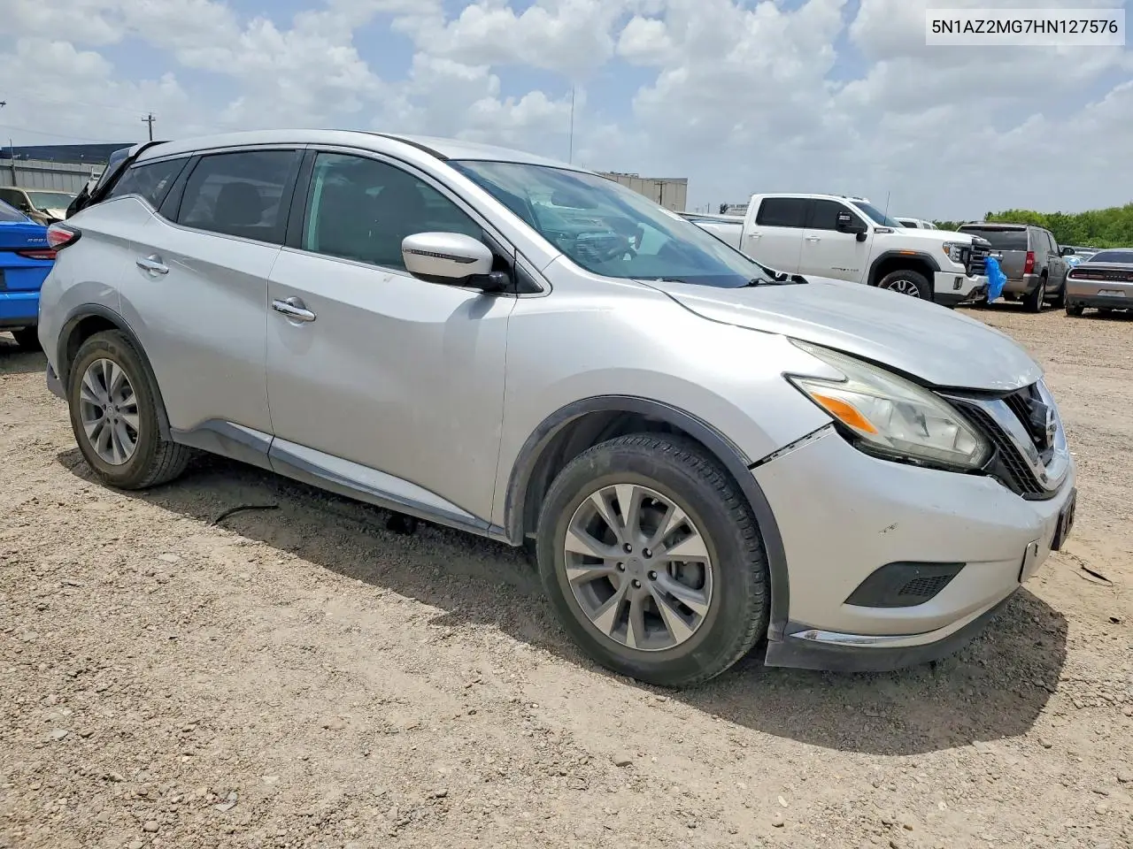 2017 Nissan Murano S VIN: 5N1AZ2MG7HN127576 Lot: 61202136