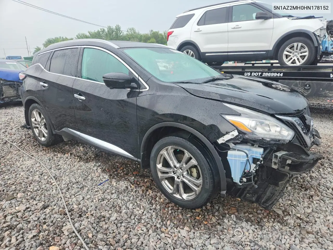 2017 Nissan Murano Platinum VIN: 5N1AZ2MH0HN178152 Lot: 61372666