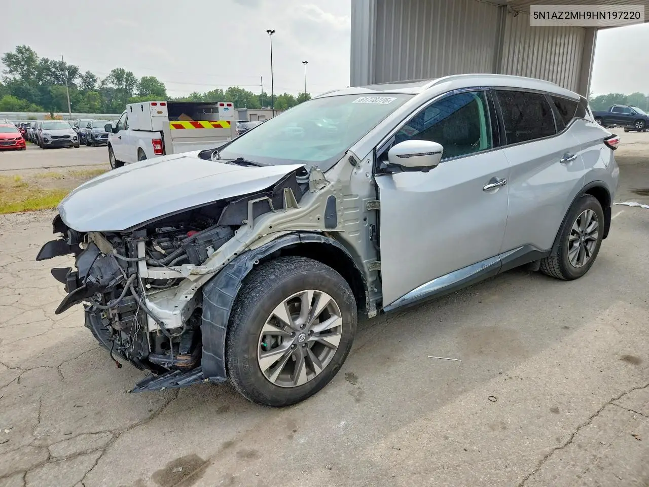 2017 Nissan Murano S VIN: 5N1AZ2MH9HN197220 Lot: 61778776