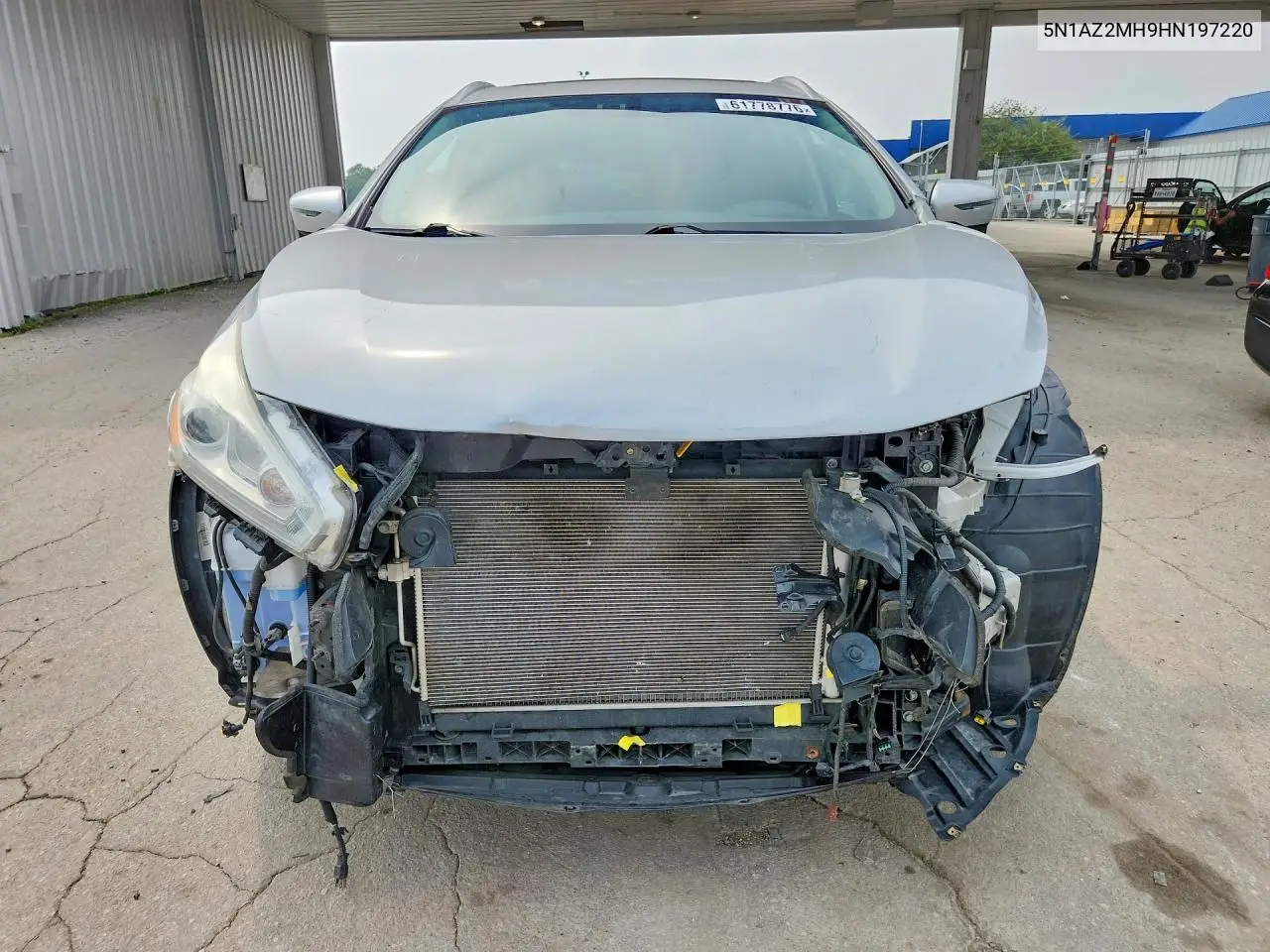 2017 Nissan Murano S VIN: 5N1AZ2MH9HN197220 Lot: 61778776