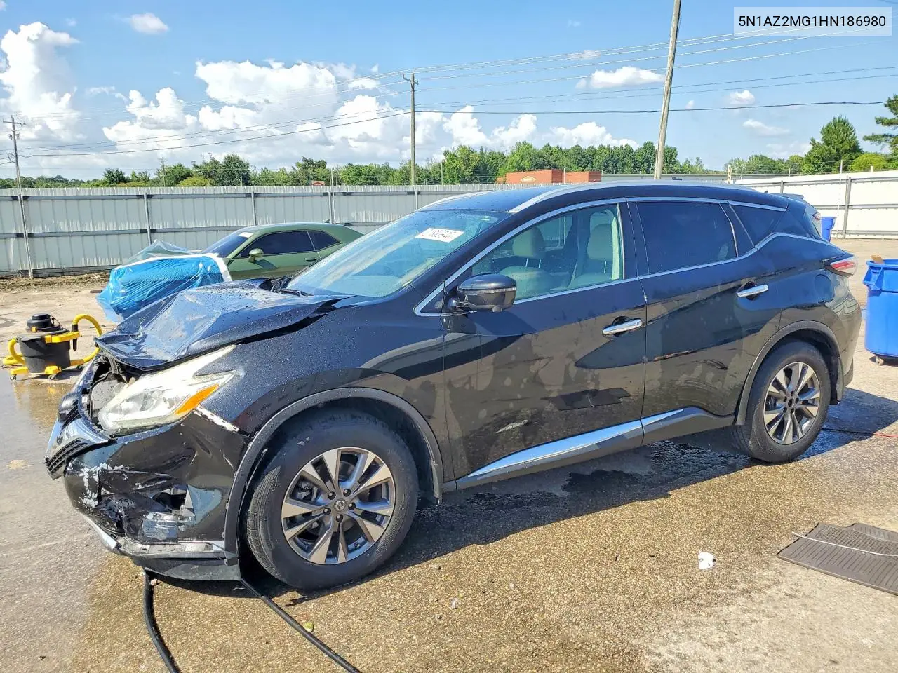 2017 Nissan Murano S VIN: 5N1AZ2MG1HN186980 Lot: 61885946