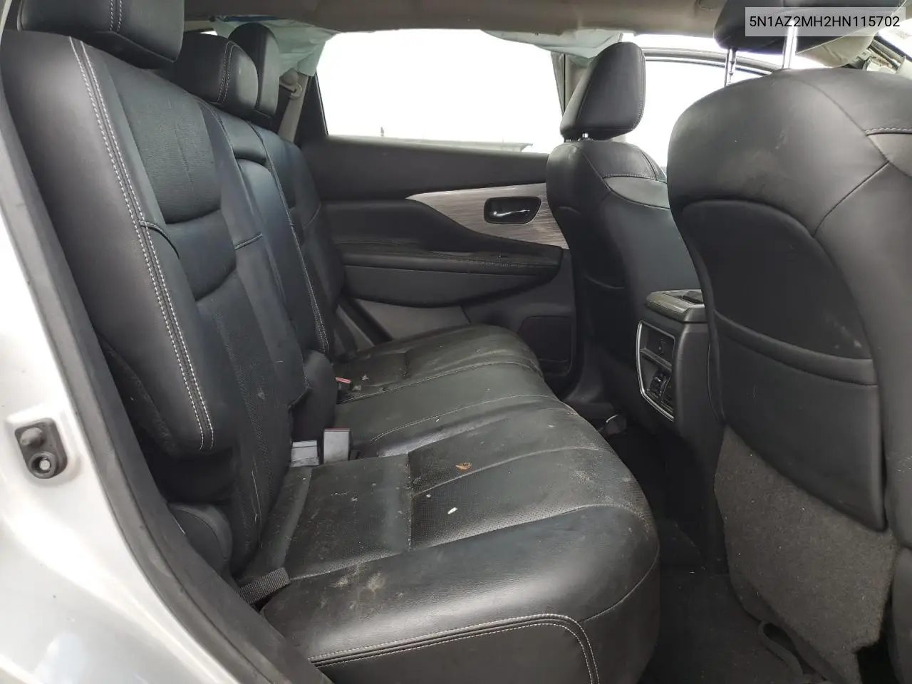 5N1AZ2MH2HN115702 2017 Nissan Murano Sl