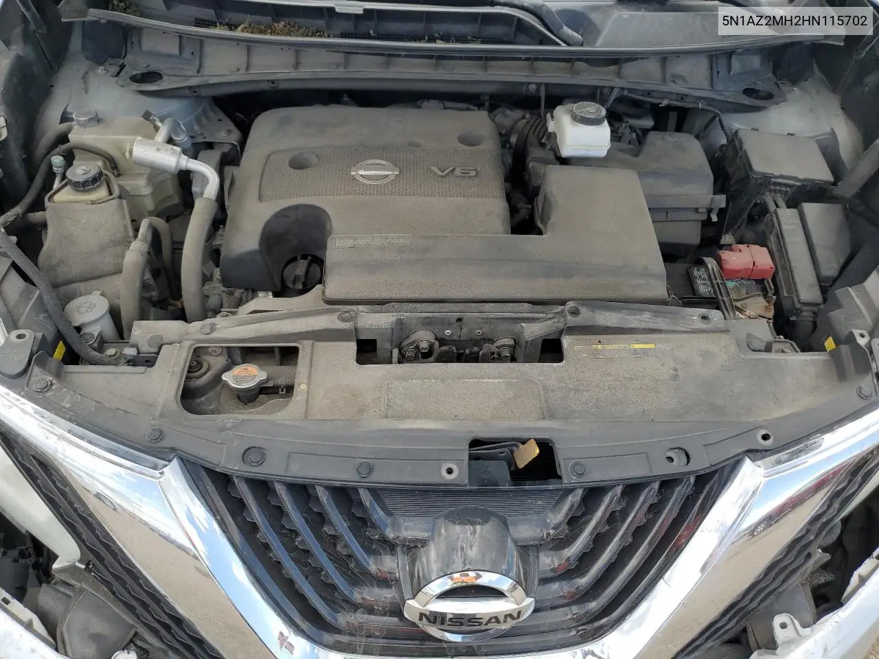 5N1AZ2MH2HN115702 2017 Nissan Murano Sl