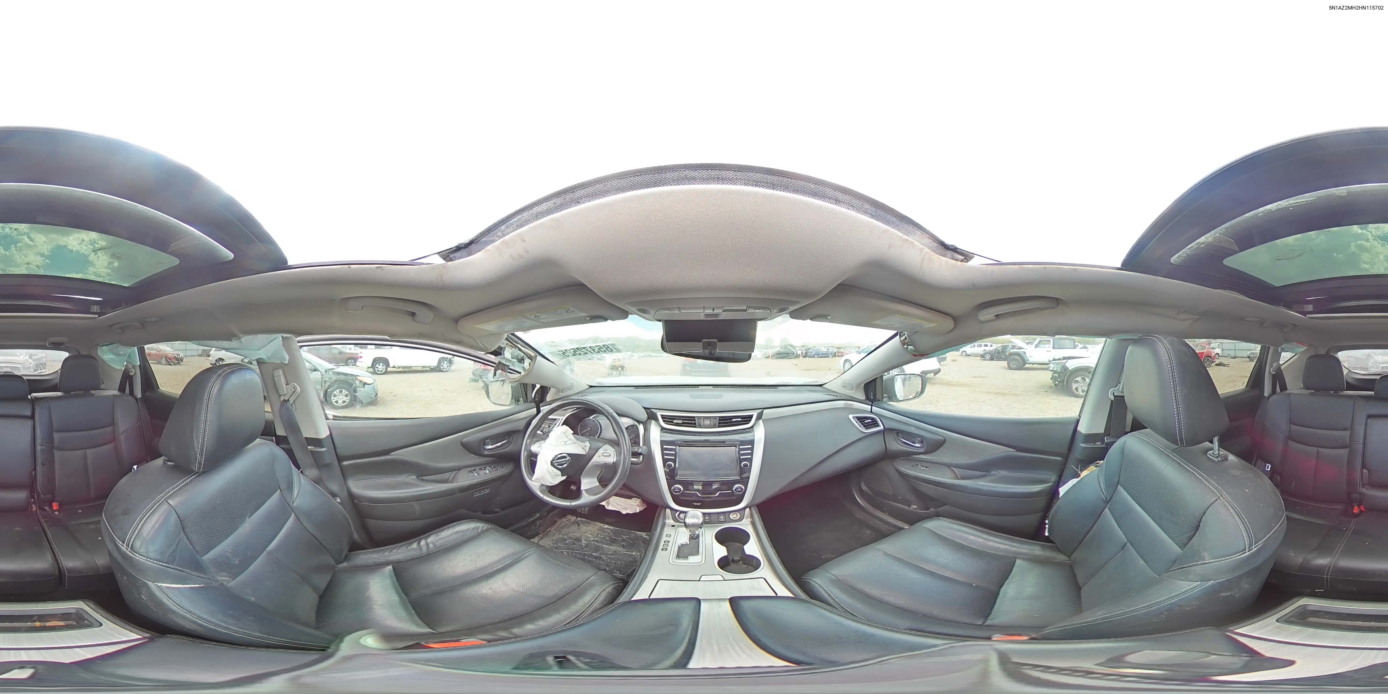 5N1AZ2MH2HN115702 2017 Nissan Murano Sl
