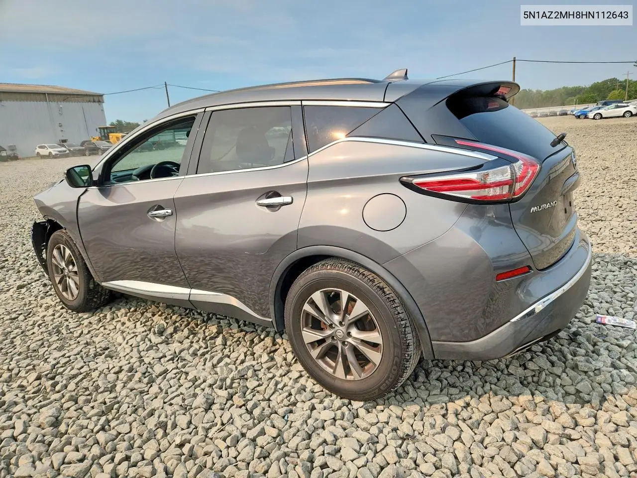 2017 Nissan Murano Sv VIN: 5N1AZ2MH8HN112643 Lot: 85621135