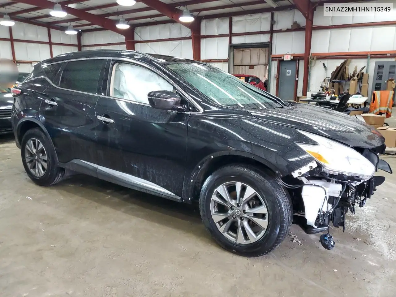 5N1AZ2MH1HN115349 2017 Nissan Murano S