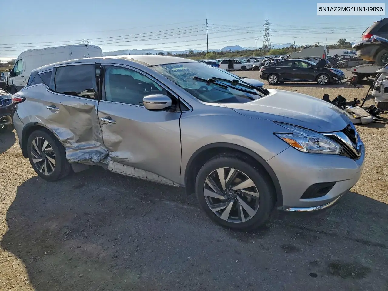 5N1AZ2MG4HN149096 2017 Nissan Murano S