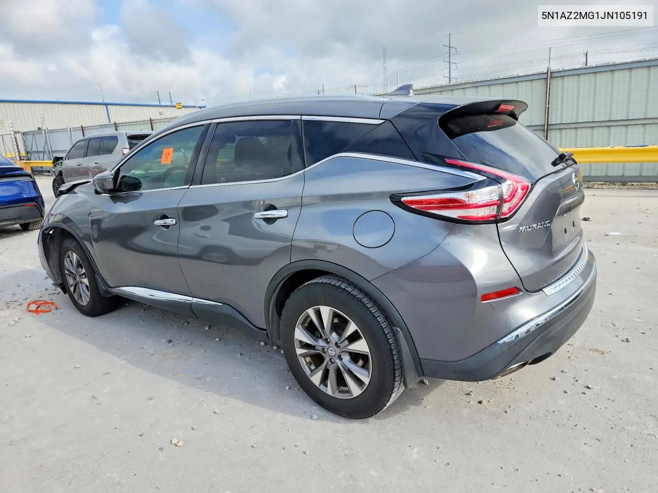 2018 Nissan Murano Sl VIN: 5N1AZ2MG1JN105191 Lot: 57085326