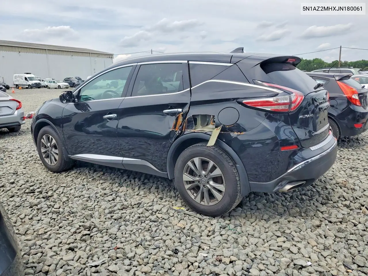 2018 Nissan Murano Sl VIN: 5N1AZ2MHXJN180061 Lot: 58923756