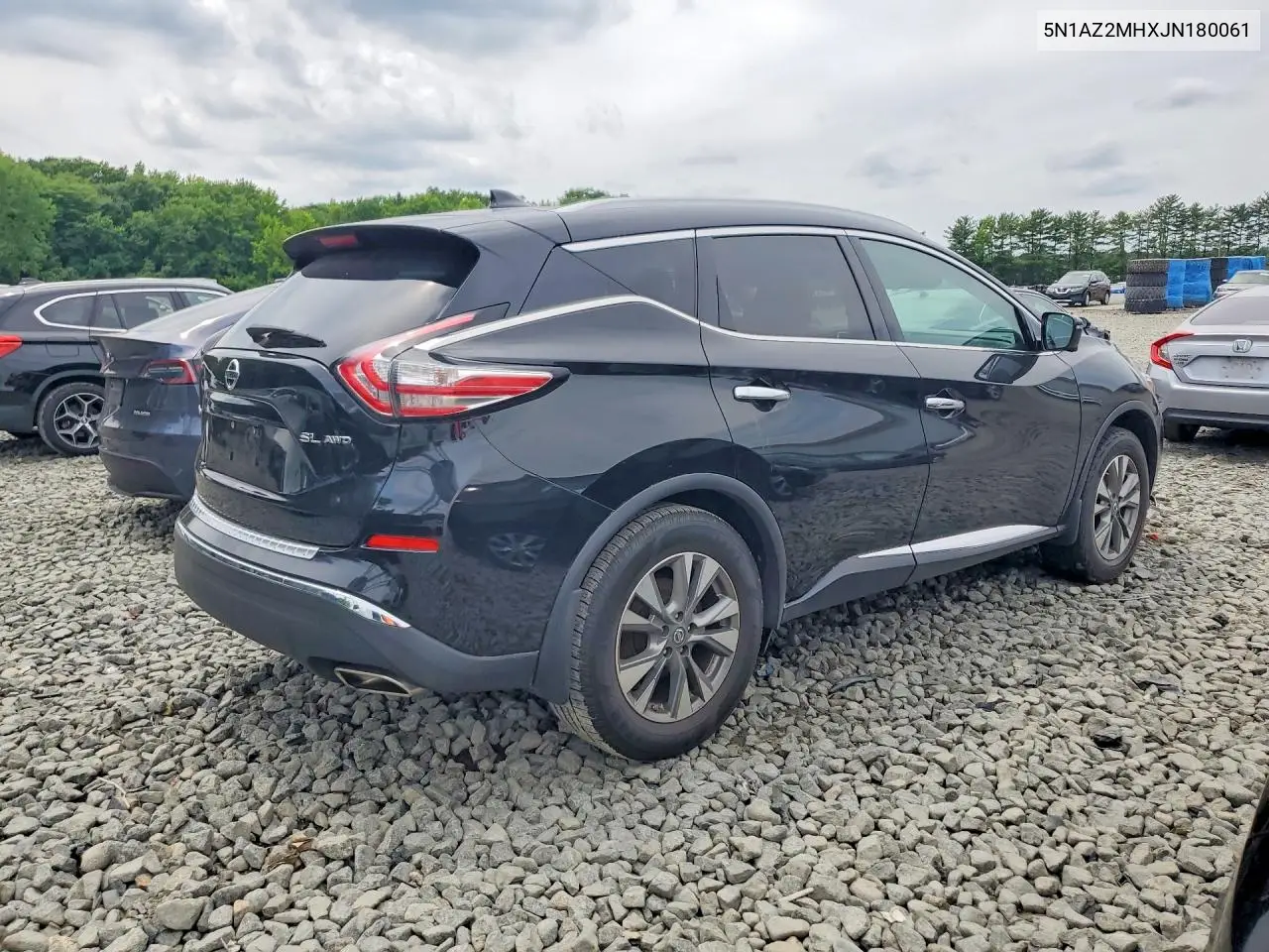 2018 Nissan Murano Sl VIN: 5N1AZ2MHXJN180061 Lot: 58923756