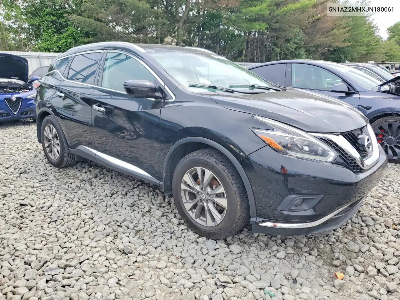 2018 Nissan Murano Sl VIN: 5N1AZ2MHXJN180061 Lot: 58923756