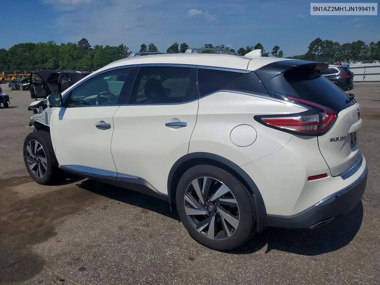 2018 Nissan Murano Platinum VIN: 5N1AZ2MH1JN199419 Lot: 59583516