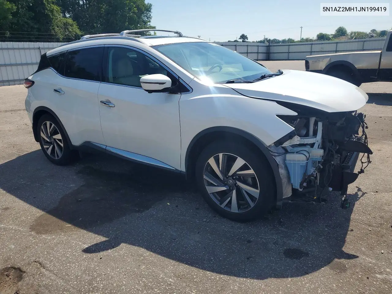 2018 Nissan Murano Platinum VIN: 5N1AZ2MH1JN199419 Lot: 59583516