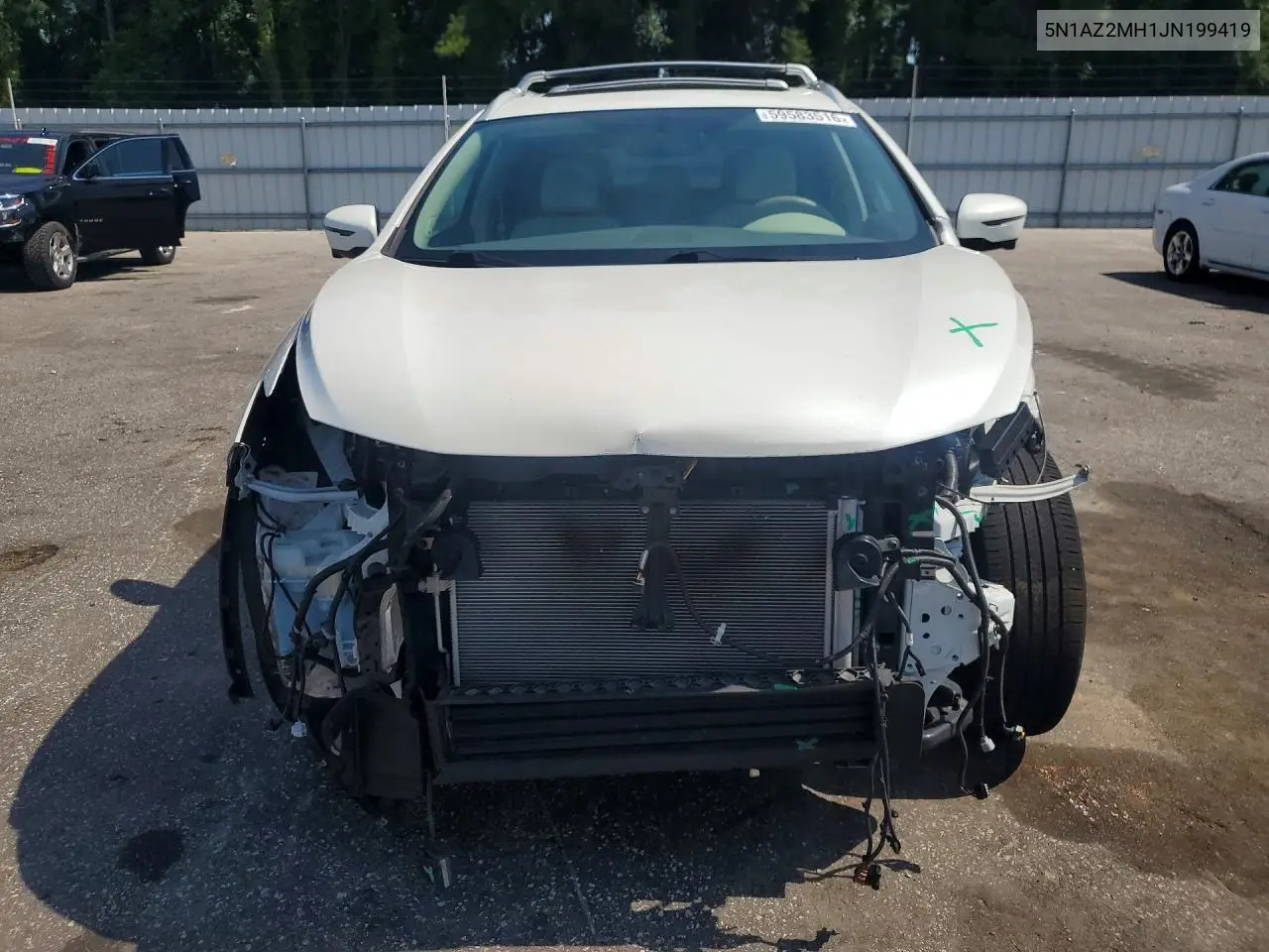 2018 Nissan Murano Platinum VIN: 5N1AZ2MH1JN199419 Lot: 59583516