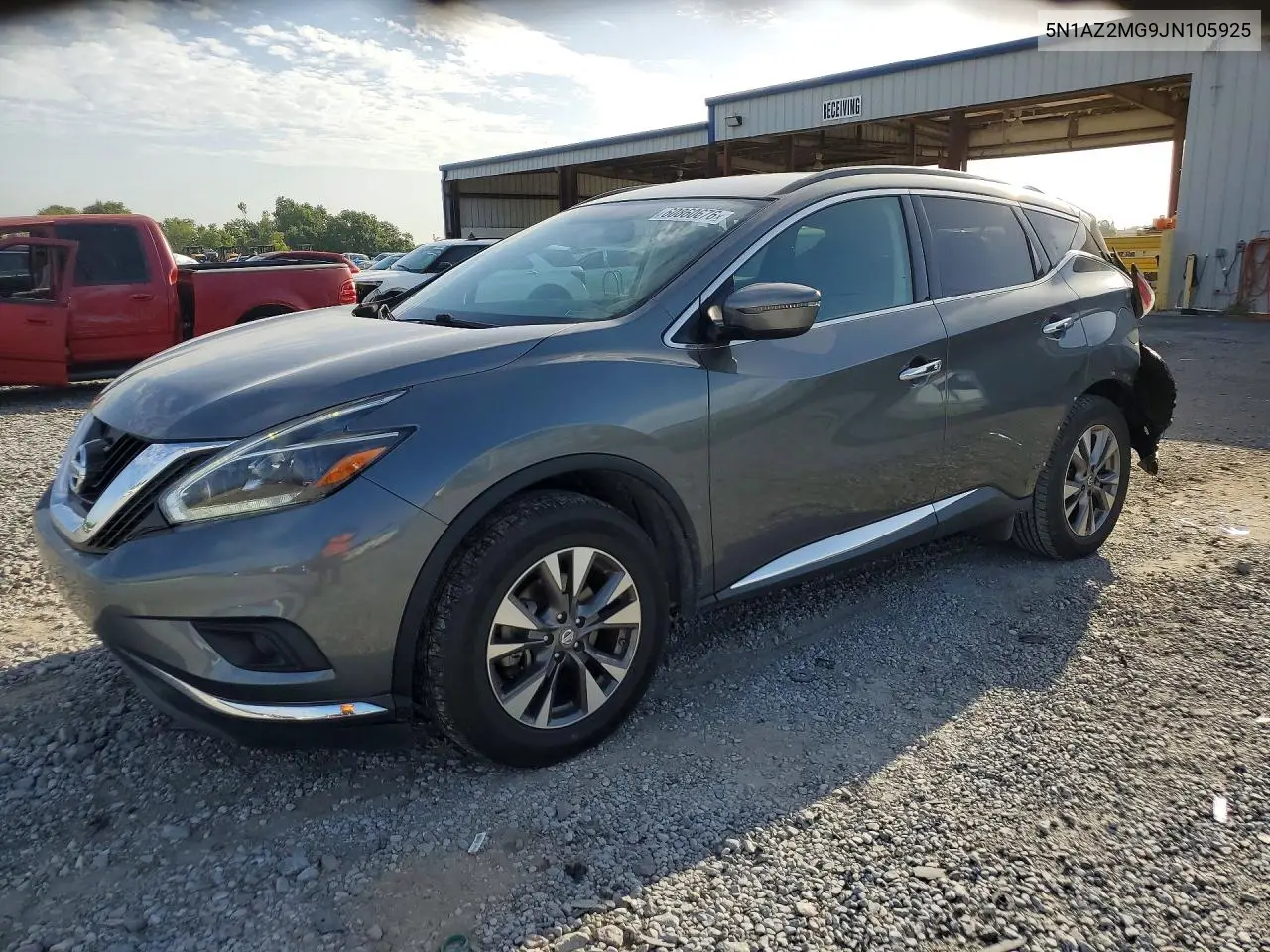 2018 Nissan Murano Sv VIN: 5N1AZ2MG9JN105925 Lot: 60860676