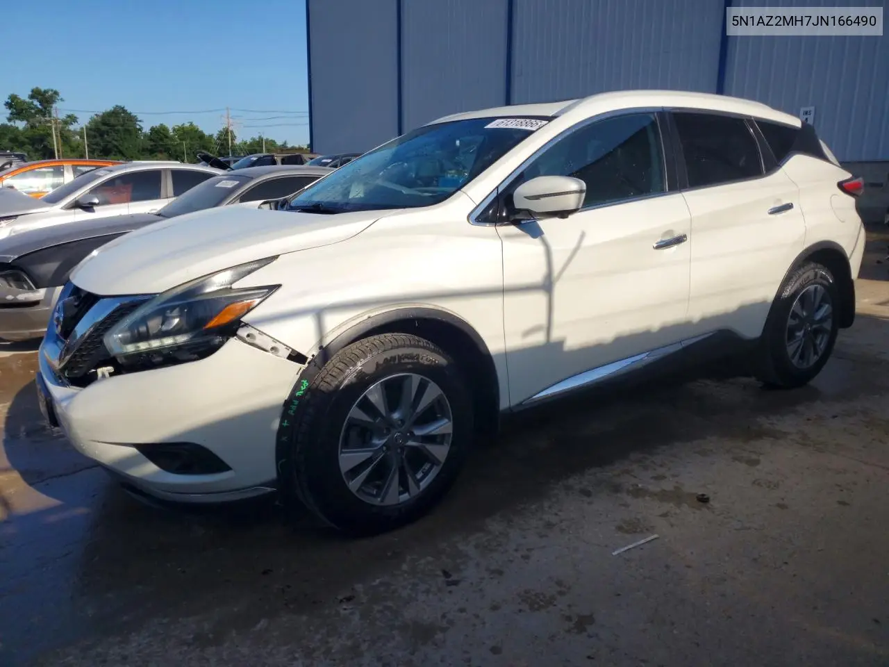 2018 Nissan Murano S VIN: 5N1AZ2MH7JN166490 Lot: 61318866