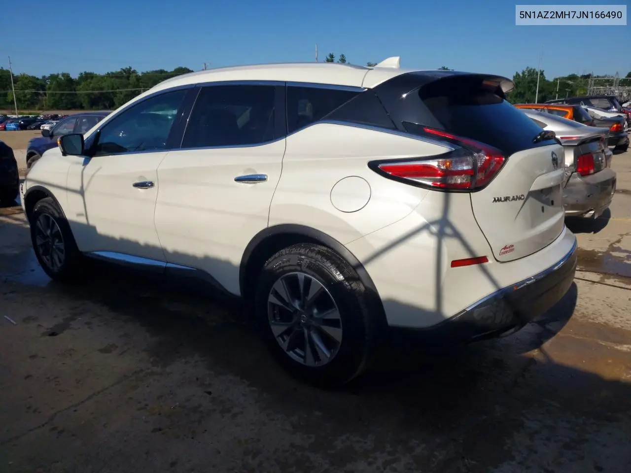 2018 Nissan Murano S VIN: 5N1AZ2MH7JN166490 Lot: 61318866