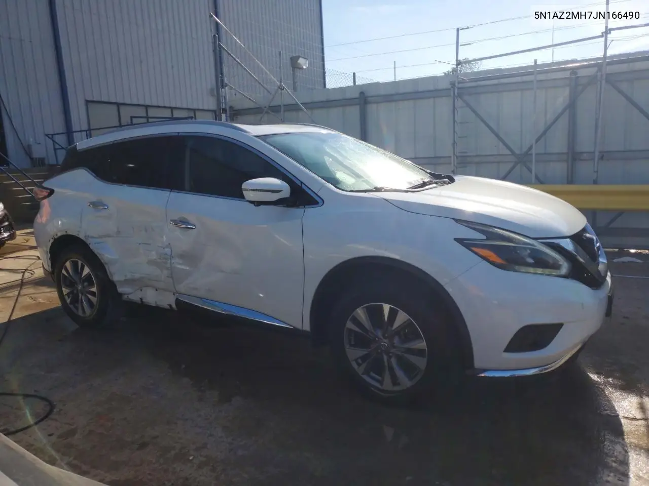 2018 Nissan Murano S VIN: 5N1AZ2MH7JN166490 Lot: 61318866