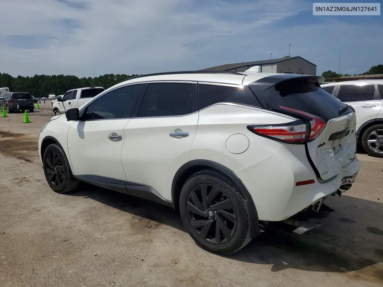 2018 Nissan Murano Sl VIN: 5N1AZ2MG6JN127641 Lot: 61330746